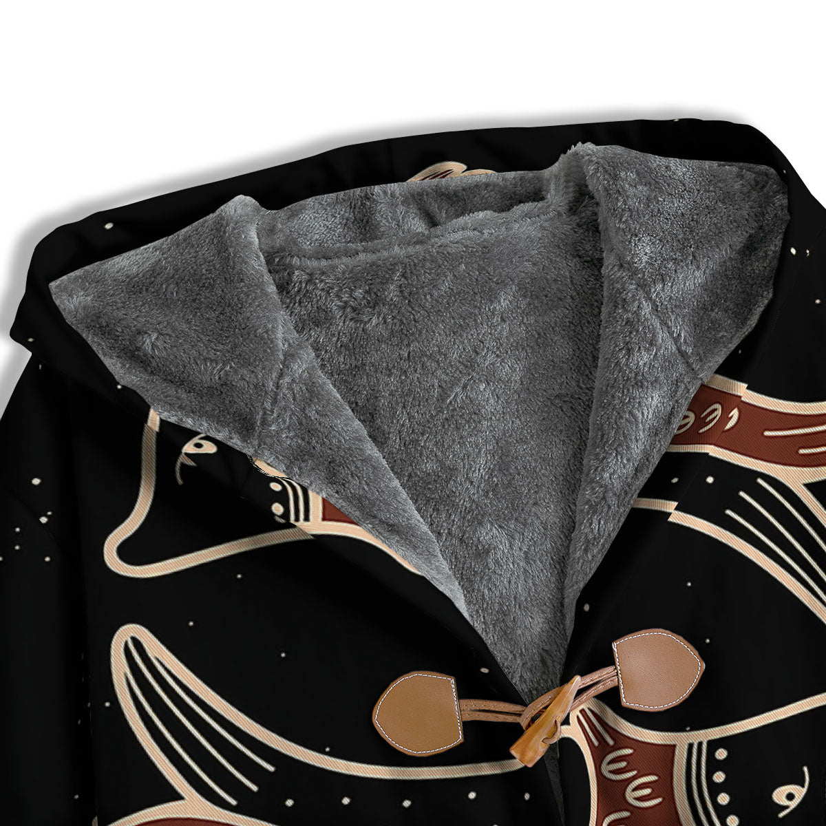 Pisces Constellation Print Men's Windbreaker Jacket-grizzshop