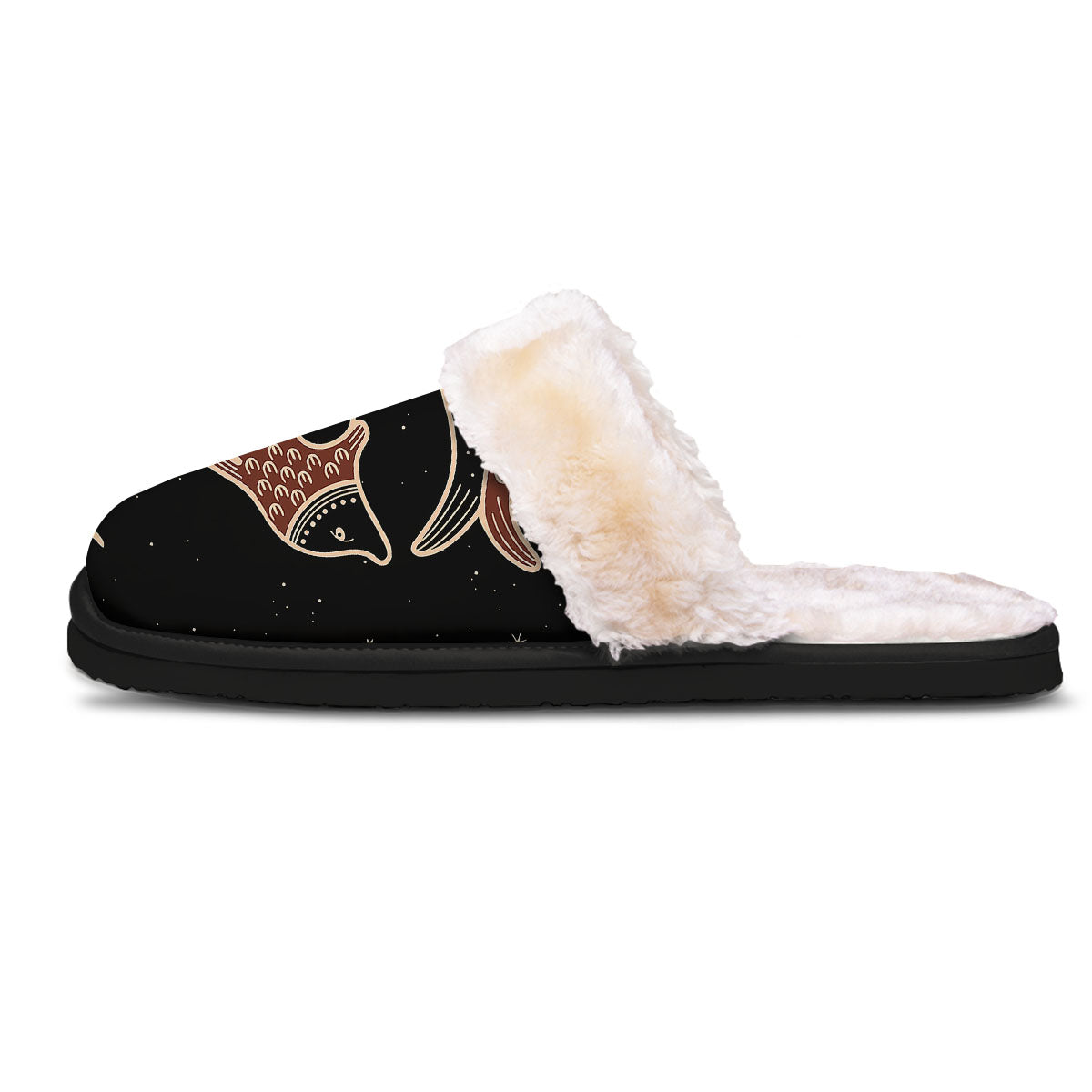 Pisces Constellation Print Slippers-grizzshop
