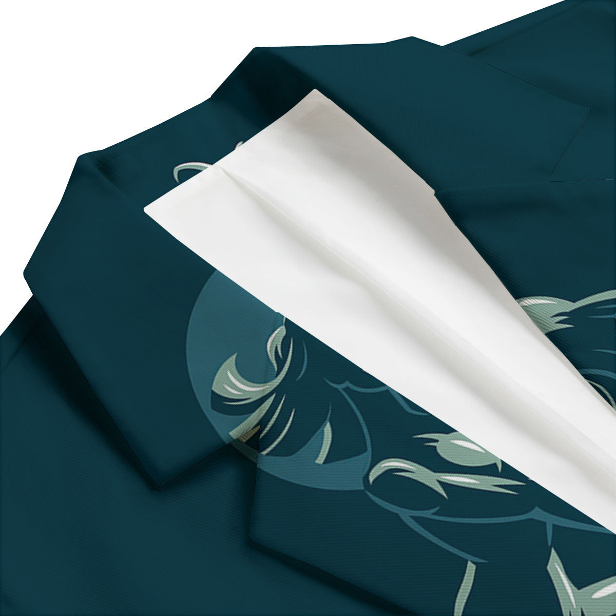 Pisces Sign Astrology Print Men's Blazer-grizzshop