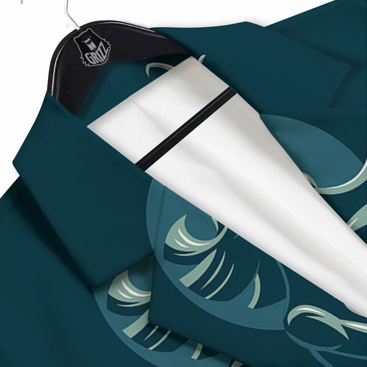 Pisces Sign Astrology Print Men's Sport Coat-grizzshop