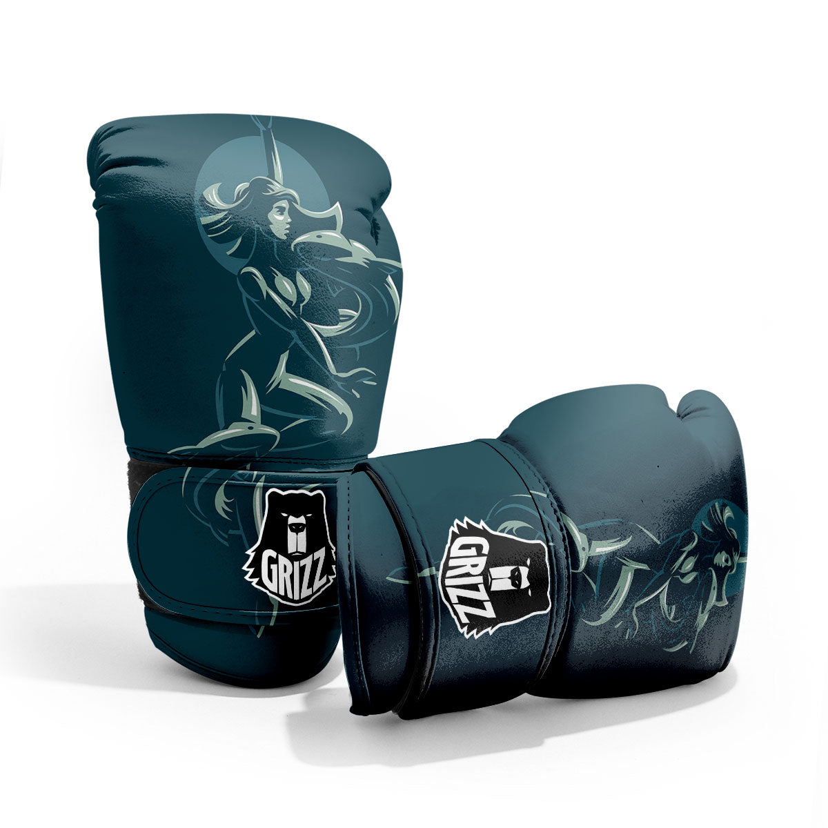 Pisces Sign Astrology Print Pro Boxing Glove