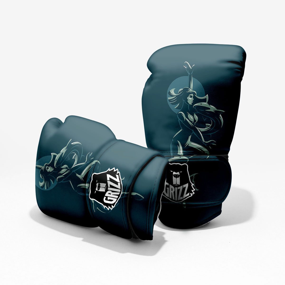Pisces Sign Astrology Print Pro Boxing Glove