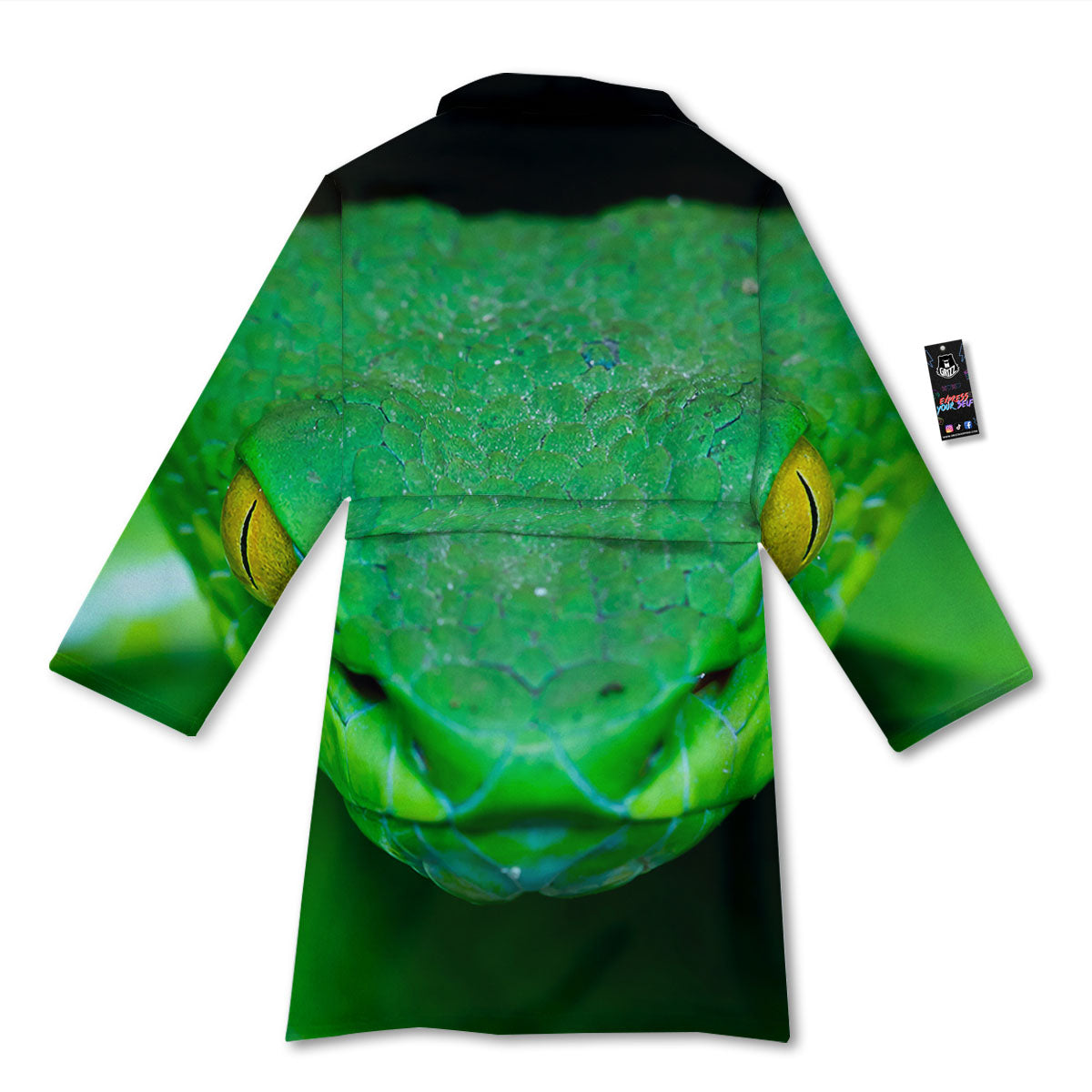 Pit Viper Green Print Bathrobe-grizzshop