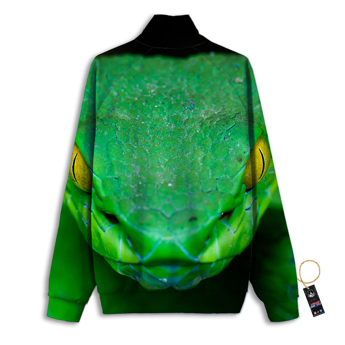Pit Viper Green Print Track Jacket-grizzshop