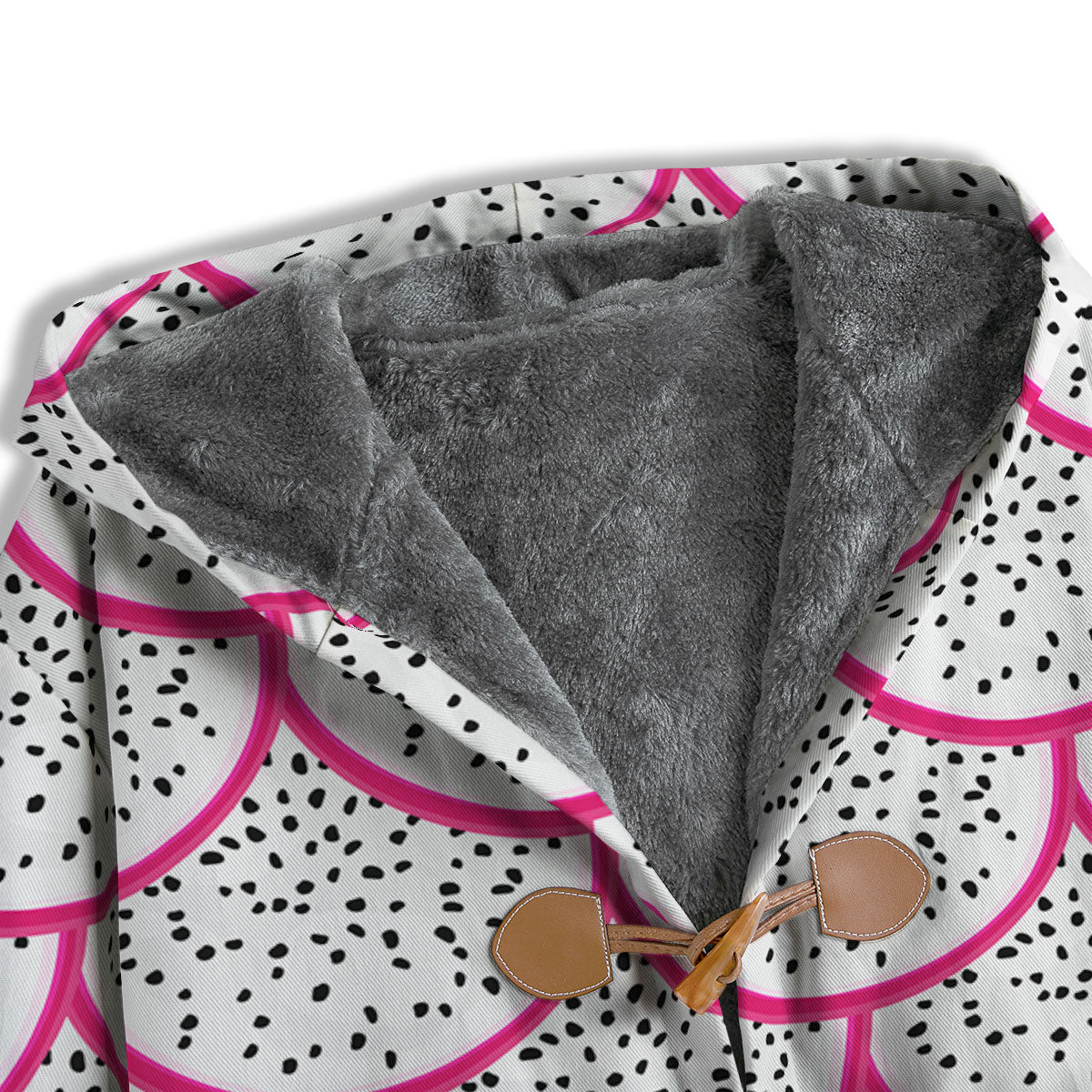 Pitaya Pattern Print Men's Windbreaker Jacket-grizzshop