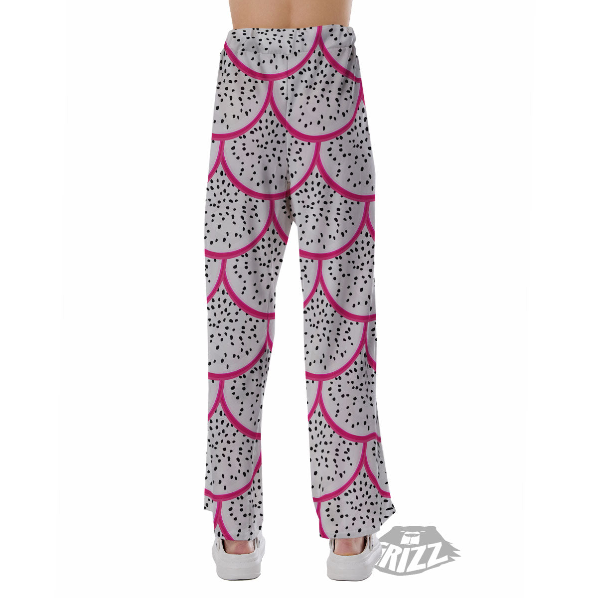 Pitaya Pattern Print Pajama Pants-grizzshop