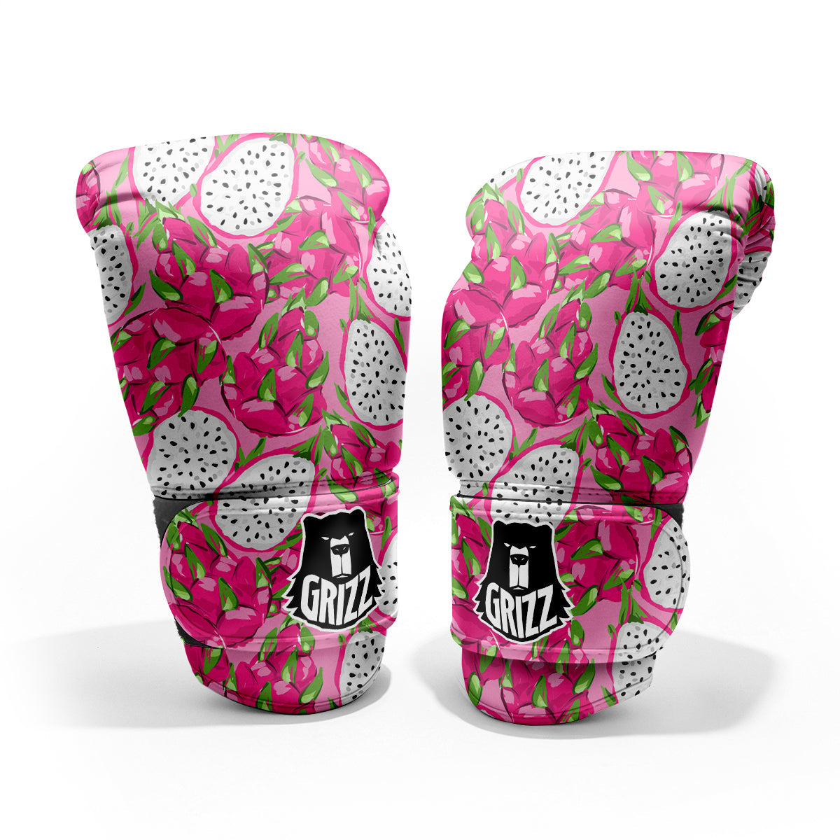 Pitaya Tropical Print Pattern Sparring Gloves-grizzshop
