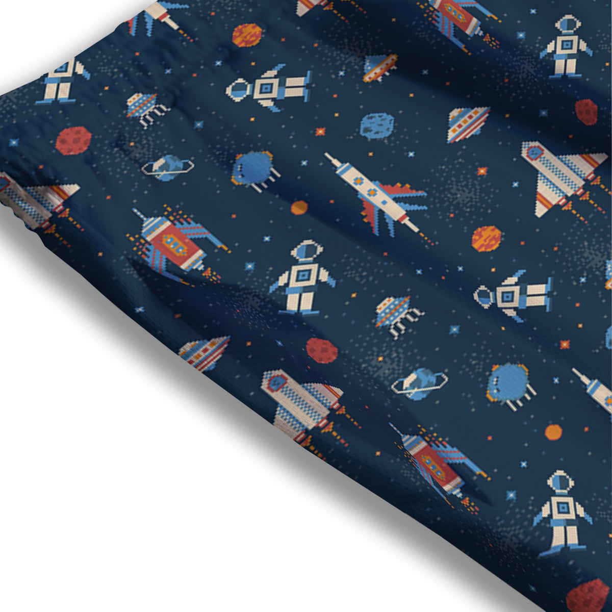 Playing Cards Four Queens Print Pattern Mesh Shorts