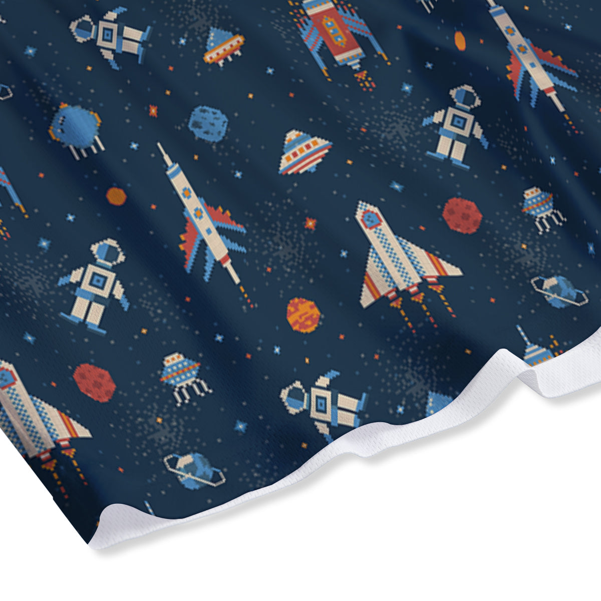 Playing Cards Four Queens Print Pattern Mesh Shorts