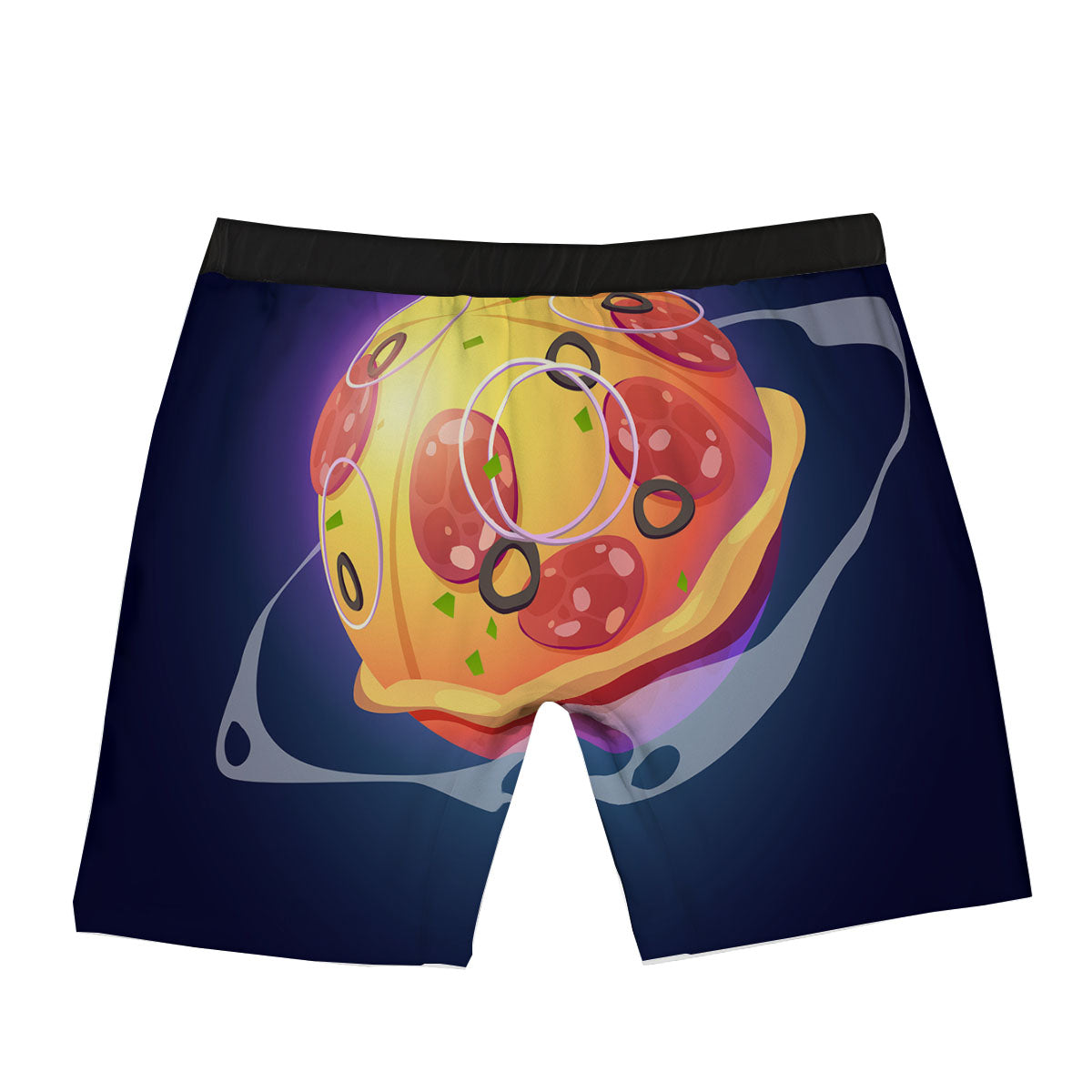 Pizza Planet Print Boxer Briefs-grizzshop