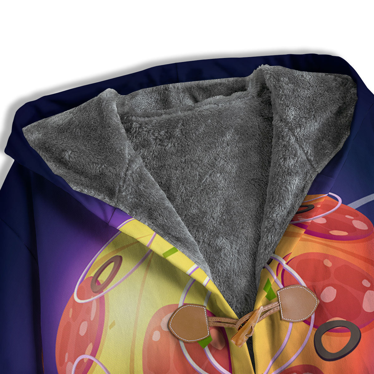 Pizza Planet Print Men's Windbreaker Jacket-grizzshop