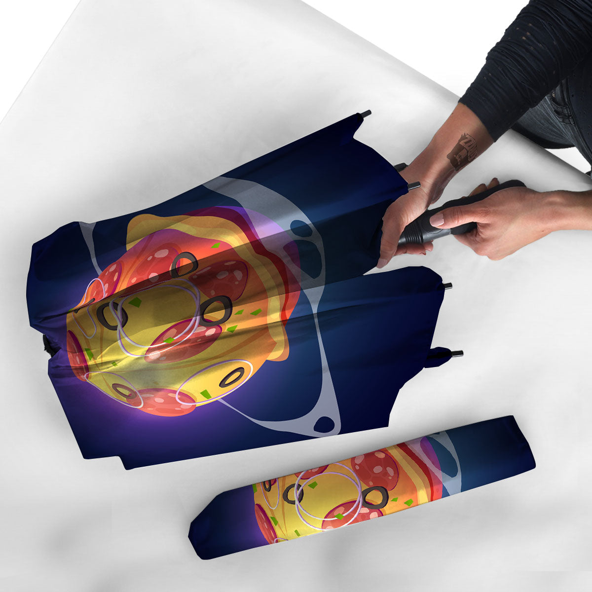 Pizza Planet Print Umbrella-grizzshop