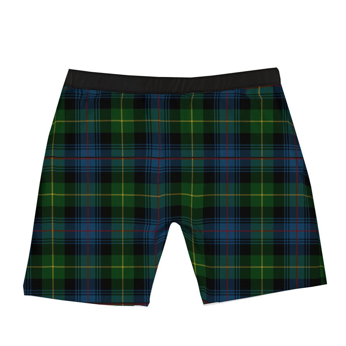Plaid Scottish Knitted Print Boxer Briefs-grizzshop
