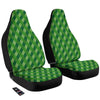 Plaid St. Patrick's Day Print Pattern Car Seat Covers-grizzshop