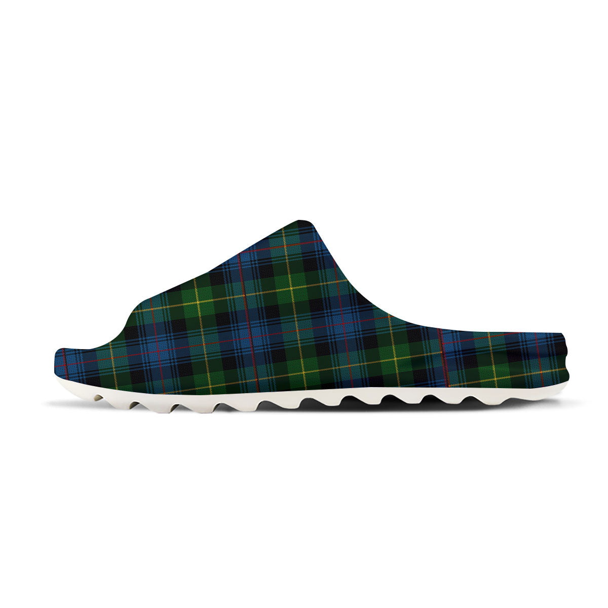 Plaid Scottish Knitted Print Sandals-grizzshop