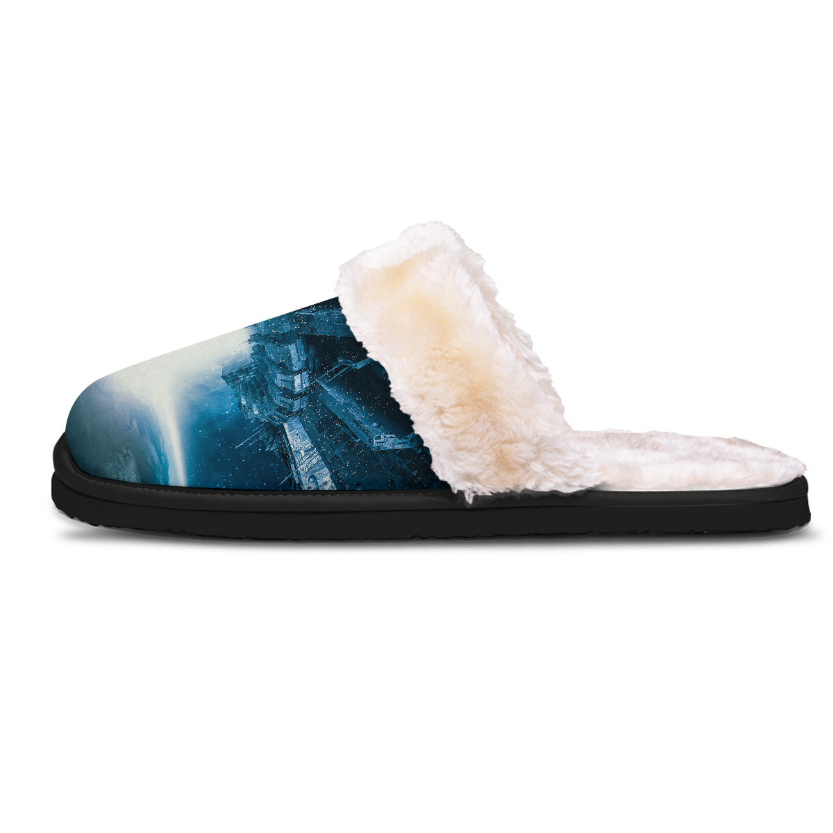 Planetary Invasion Print Slippers-grizzshop