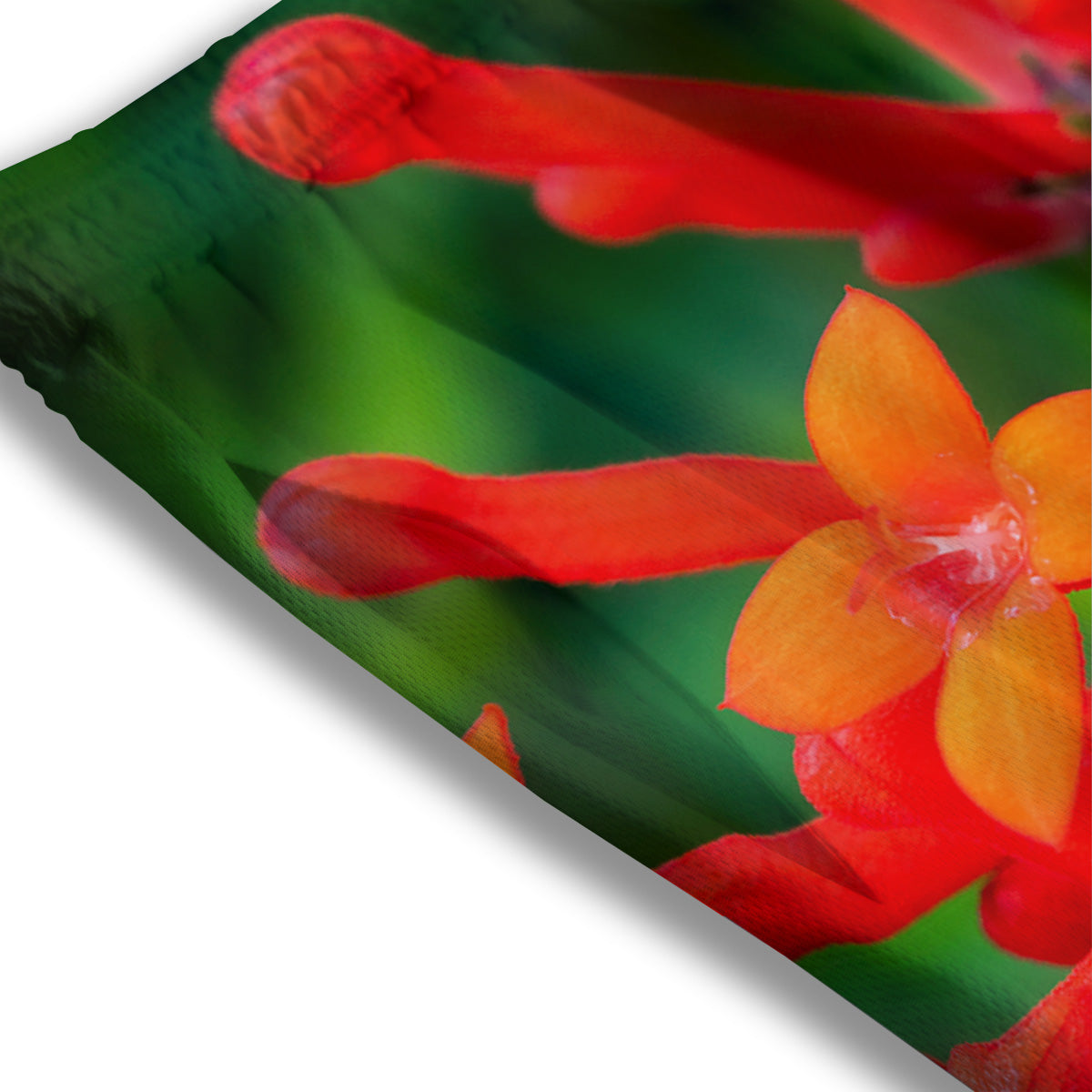 Paw Knitted White And Grey Print Pattern Mesh Shorts