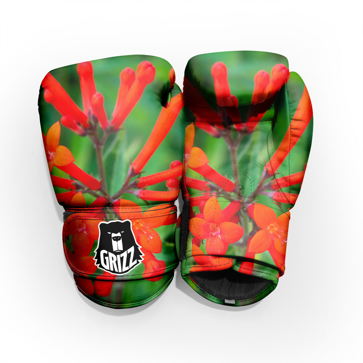 Plant Bouvardia Print Pro Boxing Glove