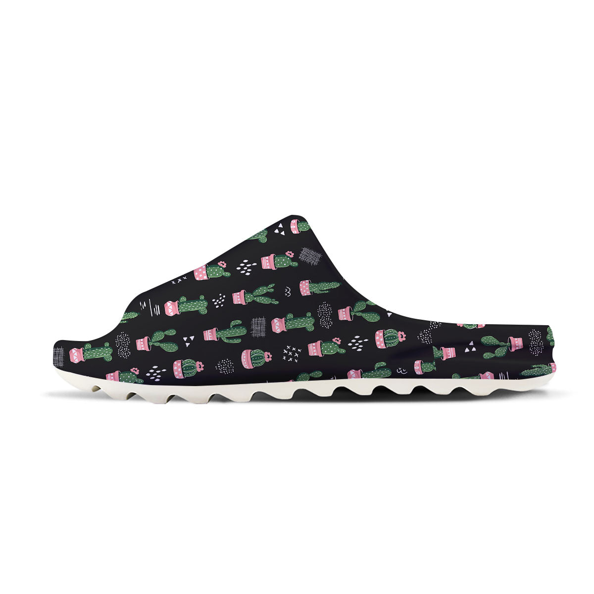 Plant Cute Cactus Print Pattern Sandals-grizzshop