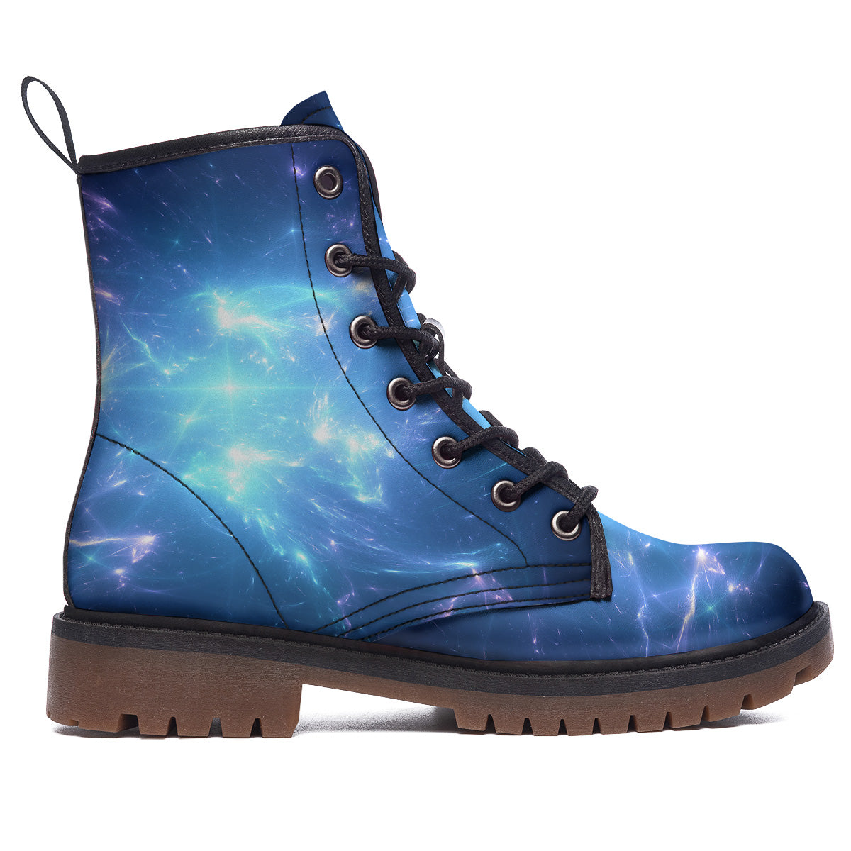 Plasma Blue Print Work Boots-grizzshop