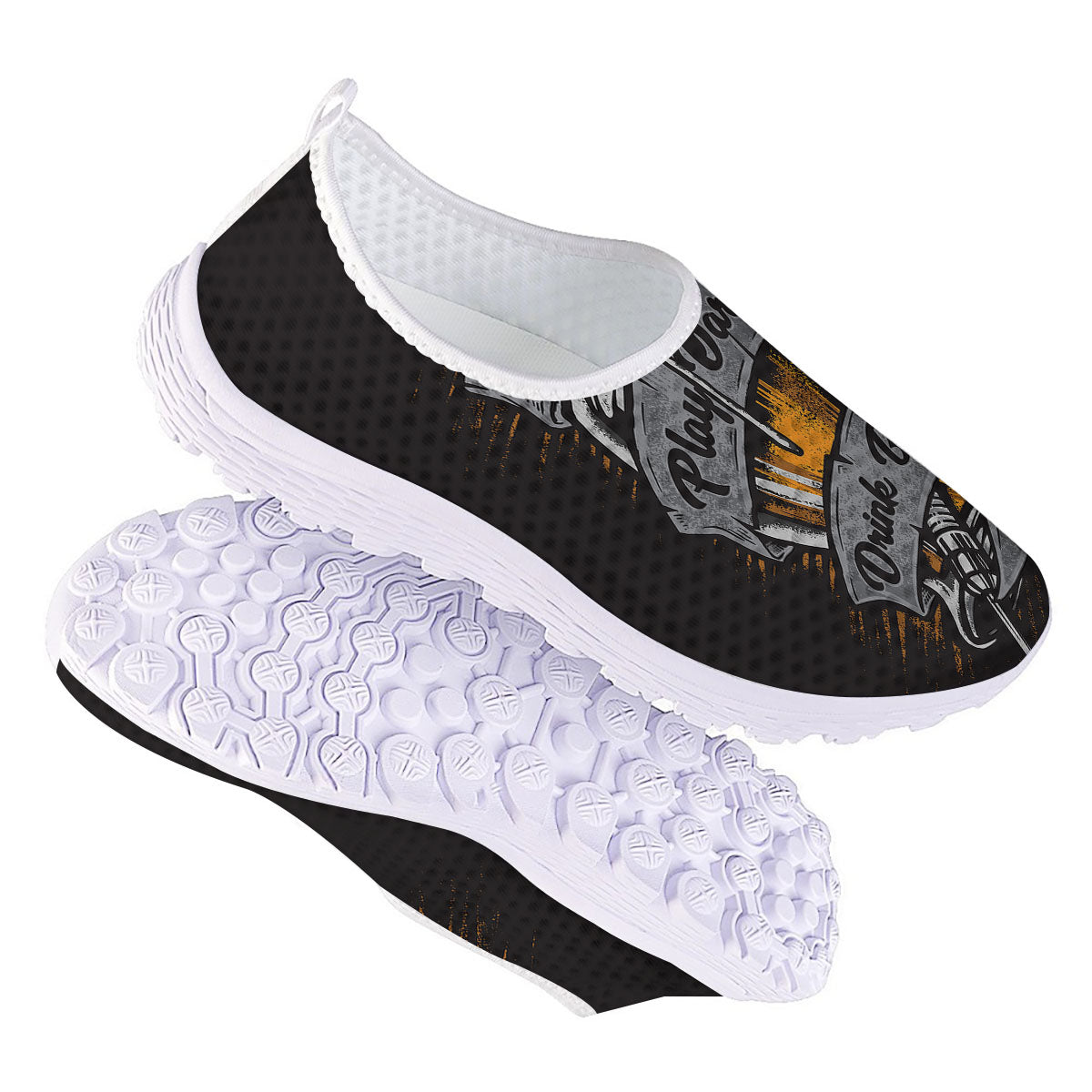 Play Dart Drink Beer Print Nurse Shoes-grizzshop