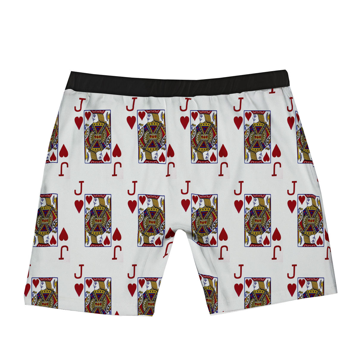 Playing Card Jack Of Hearts Print Pattern Boxer Briefs-grizzshop