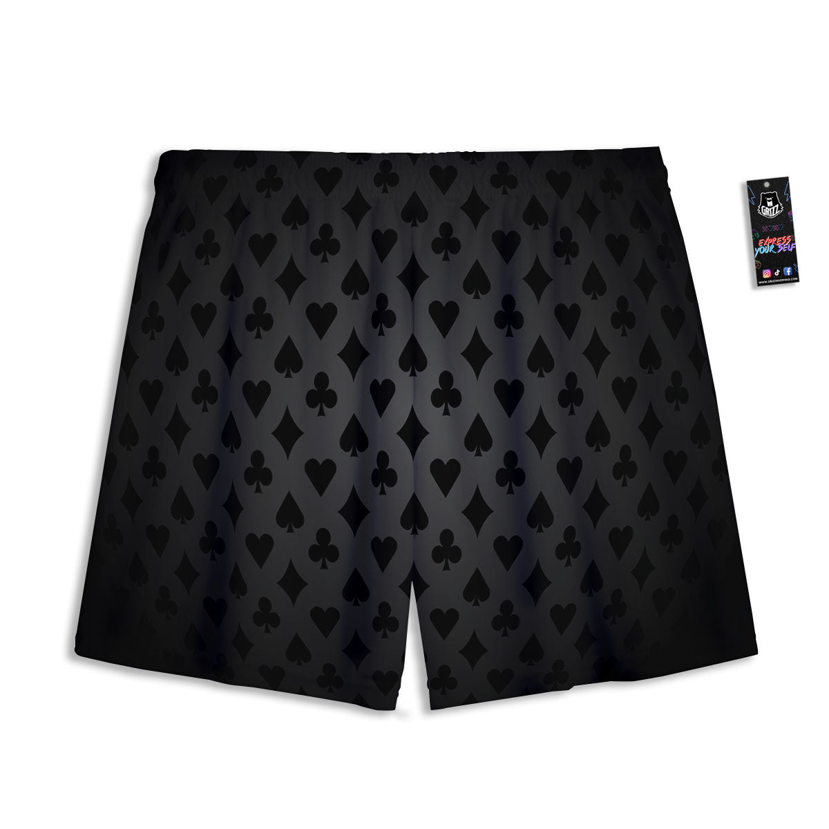 Pomeranian Cute Print Pattern Mesh Shorts