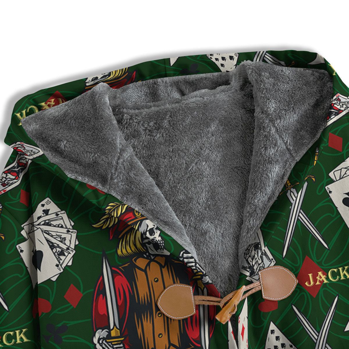Playing Card Suits Poker Print Pattern Men's Windbreaker Jacket-grizzshop