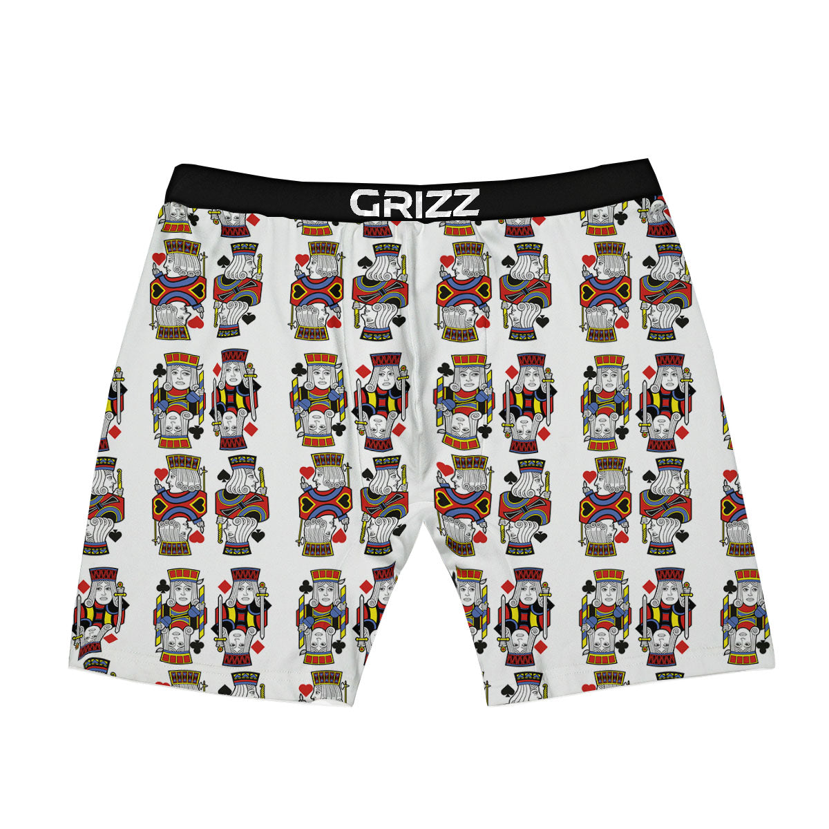 Playing Cards Four Jacks Print Pattern Boxer Briefs-grizzshop