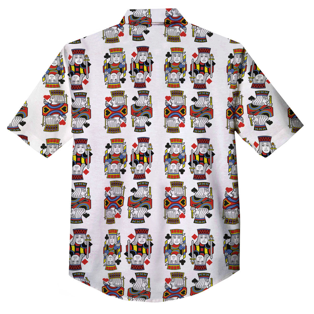 Playing Cards Four Jacks Print Pattern Button Up Shirt-grizzshop