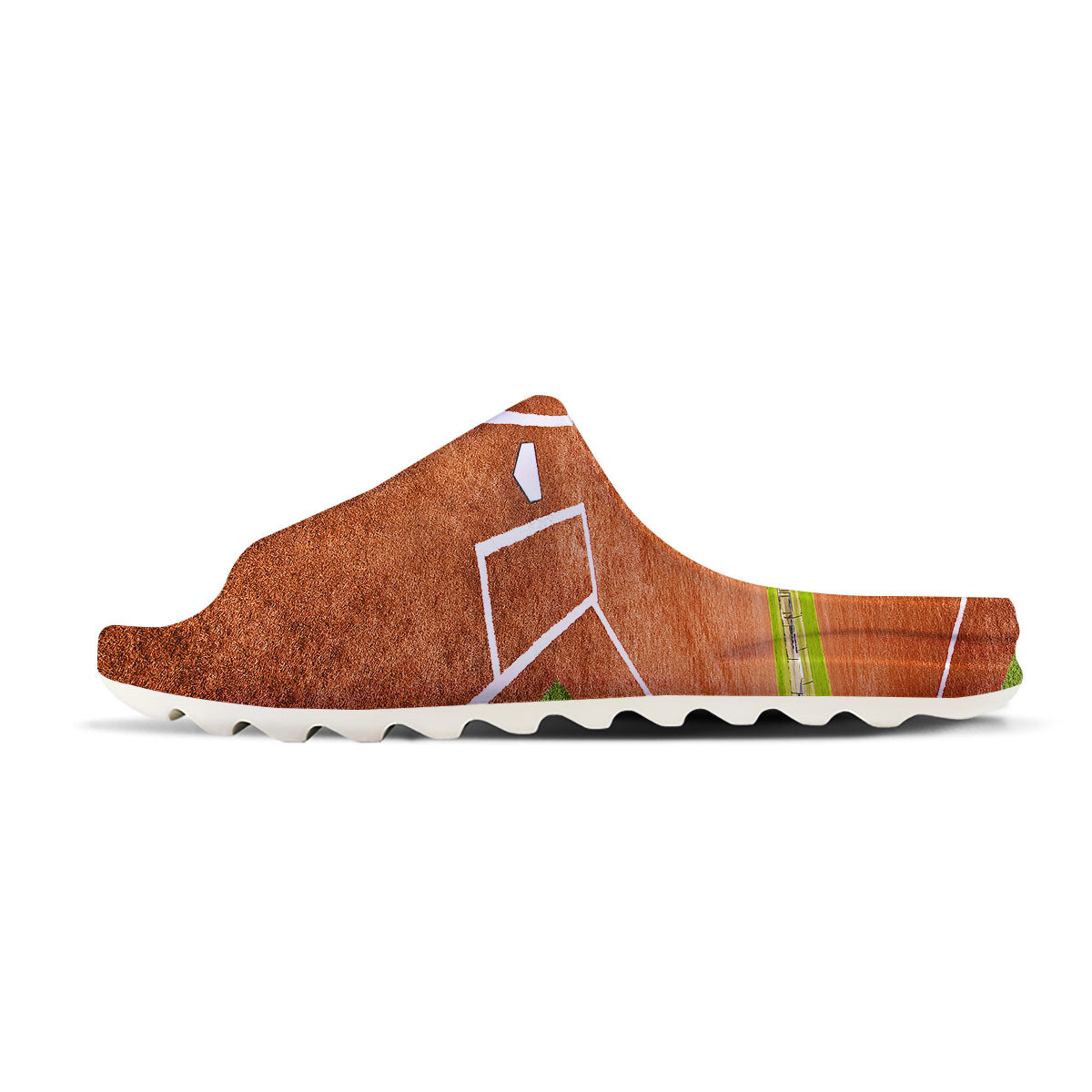 Playing Field Softball Print Sandals-grizzshop