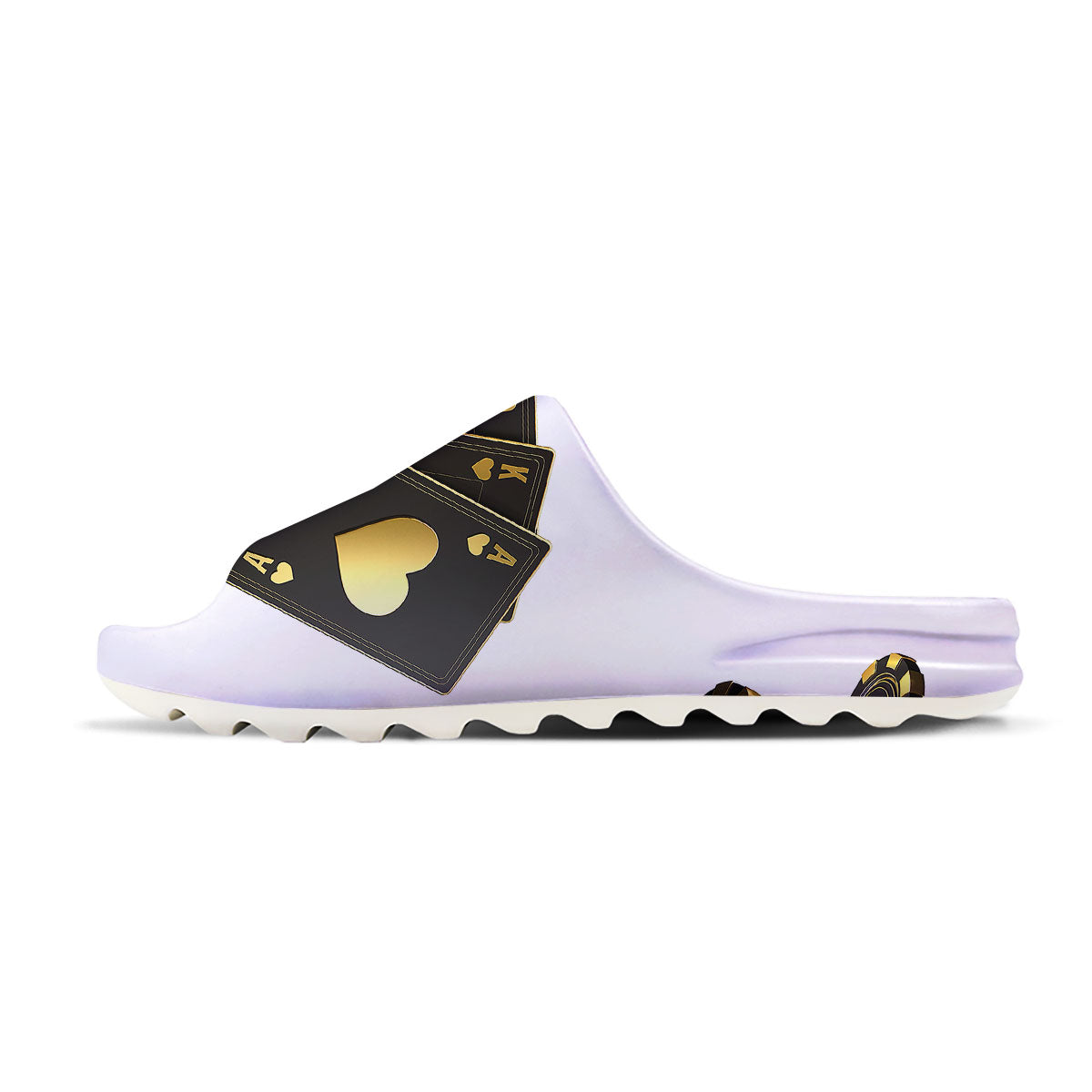 Poker Cards Print Sandals-grizzshop