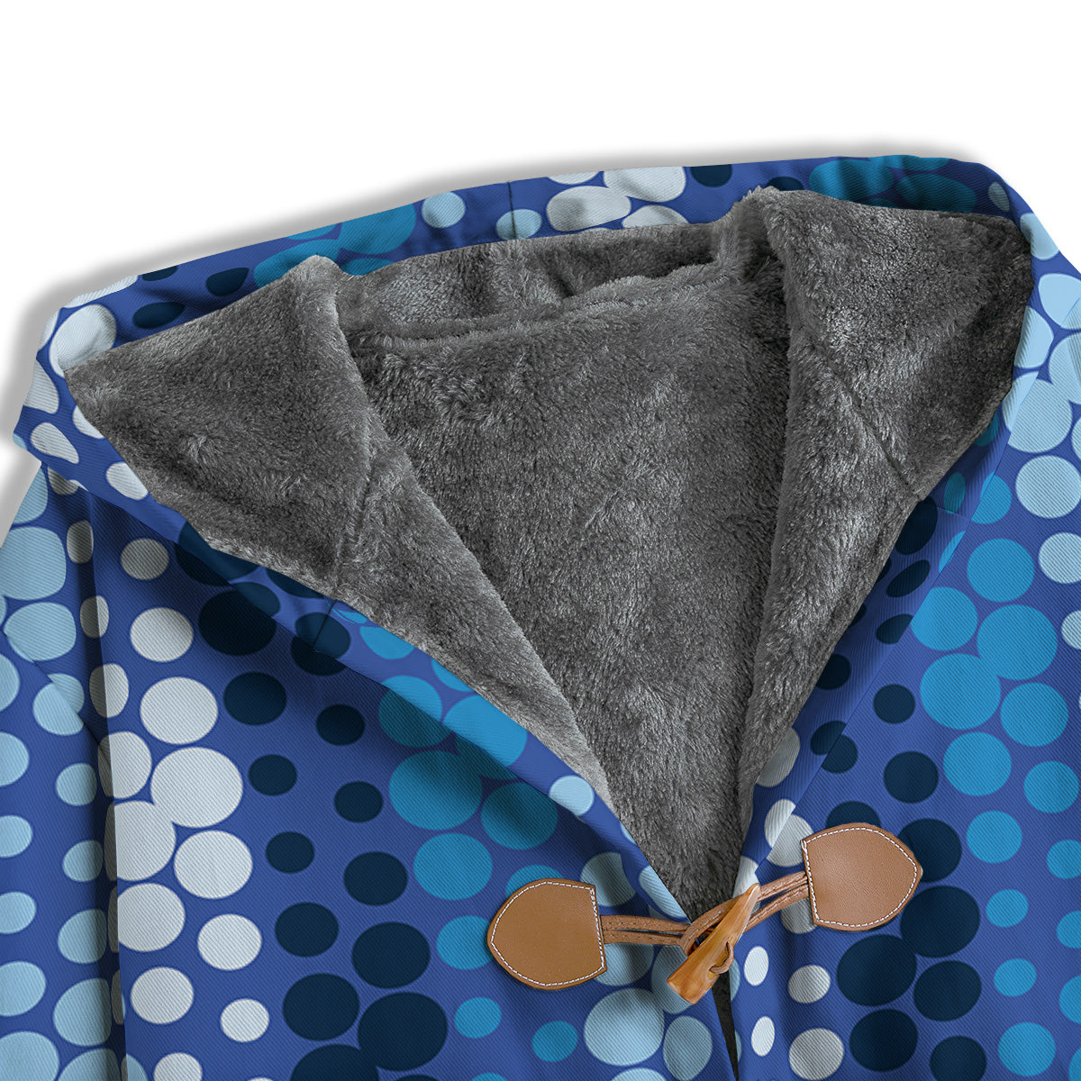 Polka Dot Blue Striped Print Pattern Men's Windbreaker Jacket-grizzshop