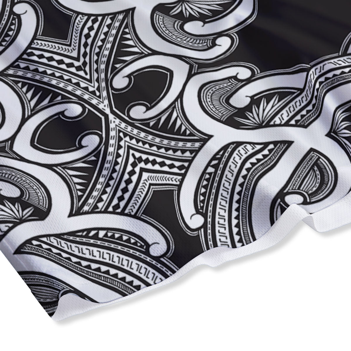 Portrait Dobermann Print Mesh Shorts