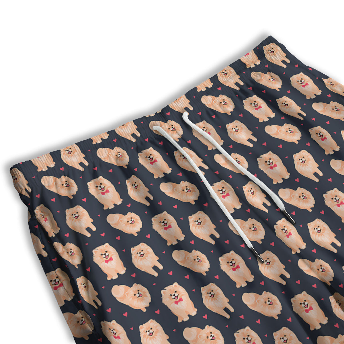 Rainbow Eyes LGBT Pride Print Pattern Men's Athletic Shorts