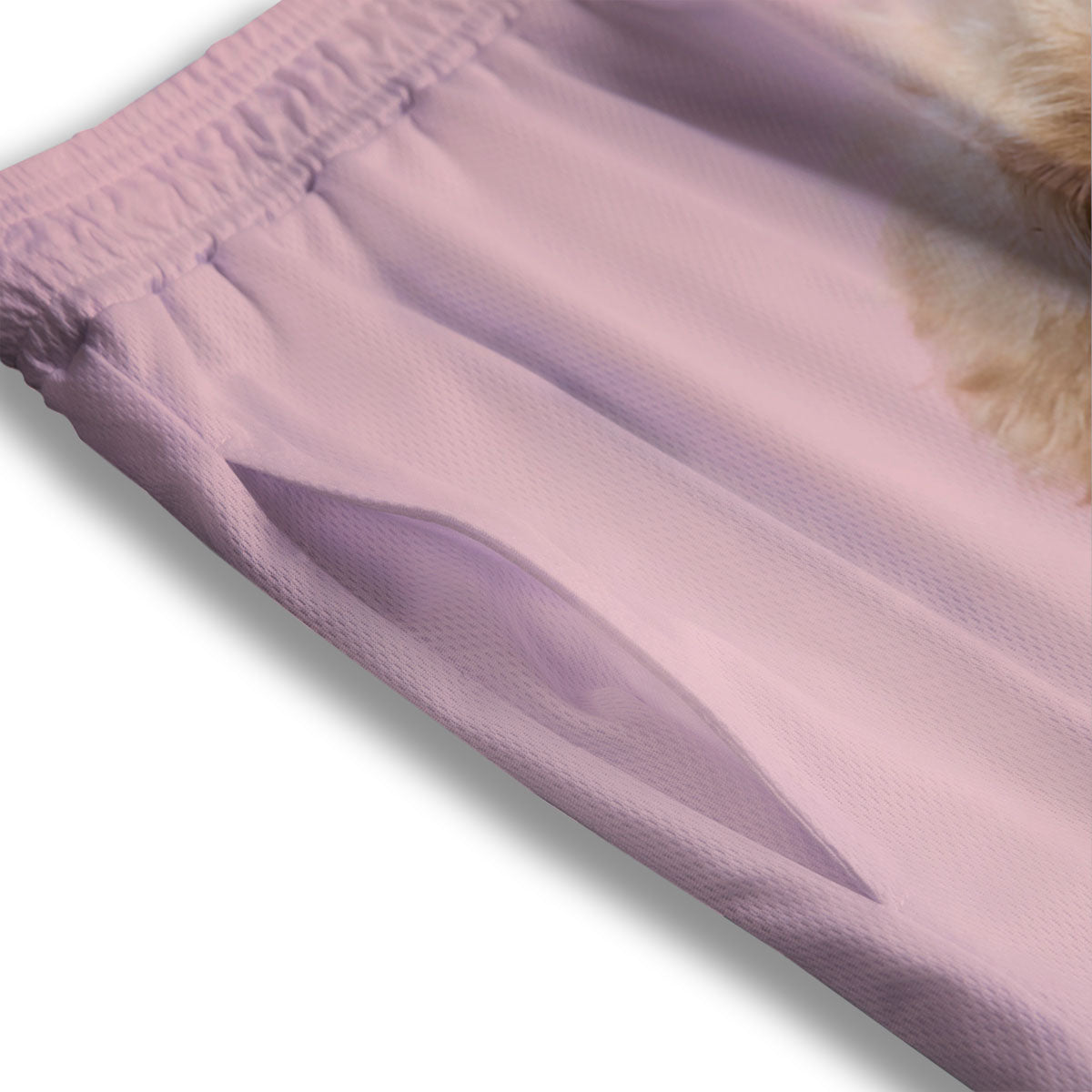 Poodle Princess Print Mesh Shorts