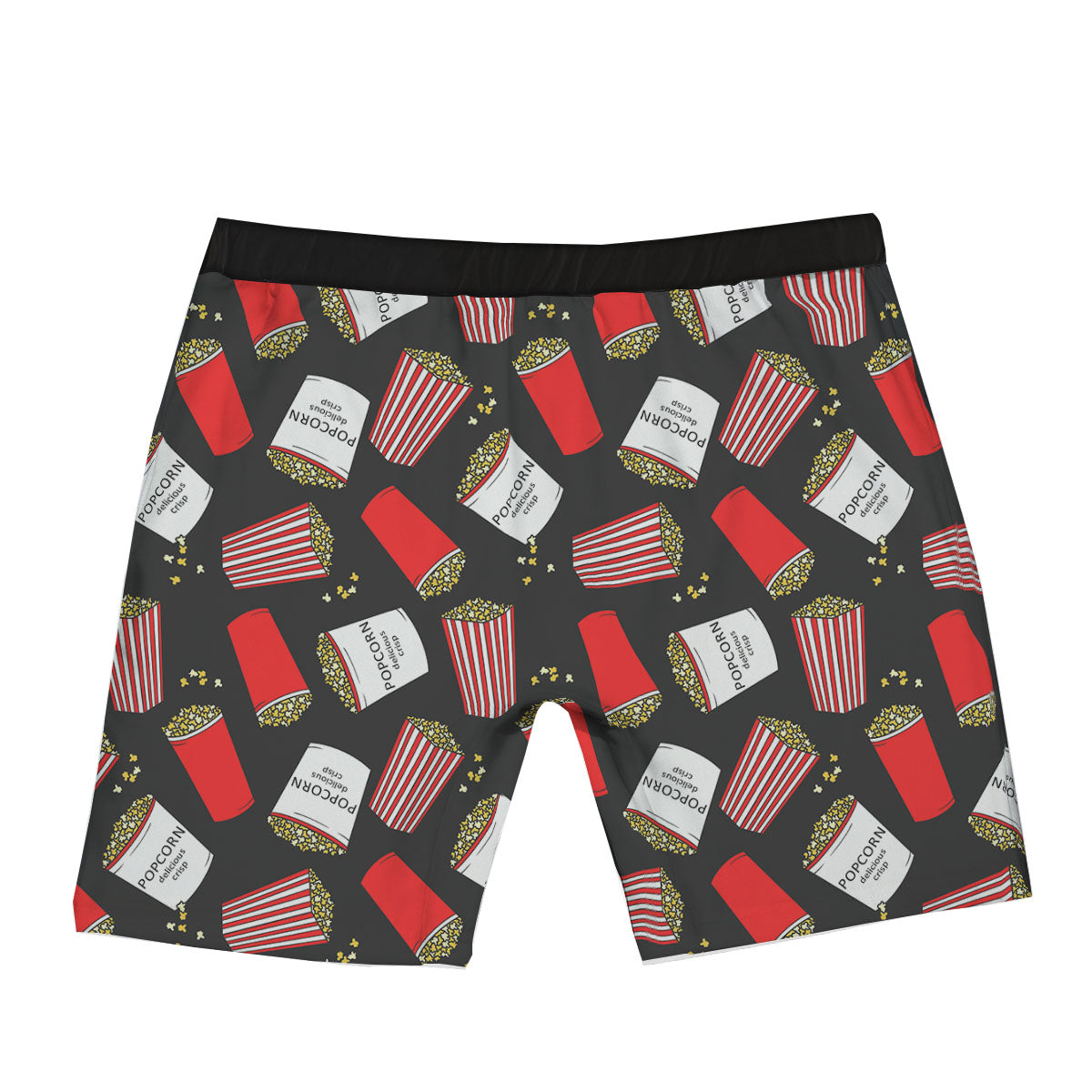 Popcorn Box Print Pattern Boxer Briefs-grizzshop
