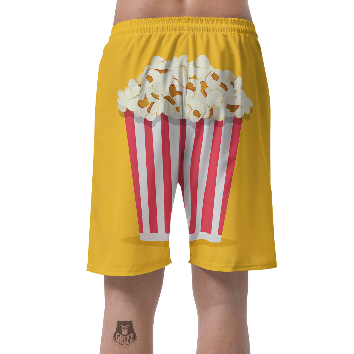 Popcorn Print Men's Shorts-grizzshop