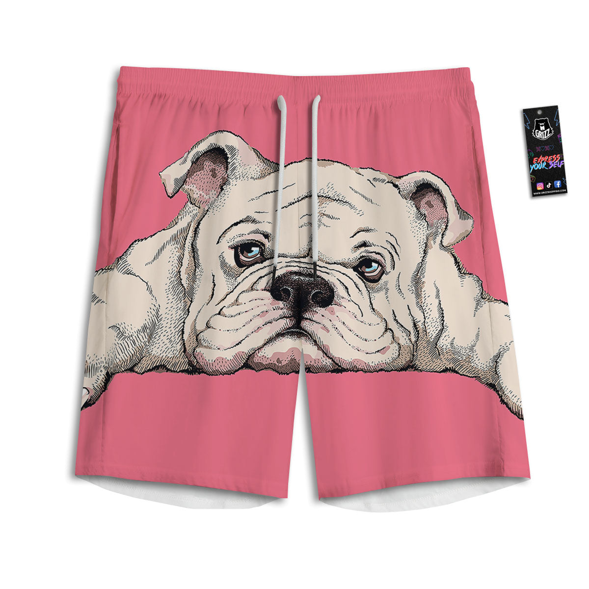 Rainbow Plaid LGBT Pride Print Pattern Men's Athletic Shorts