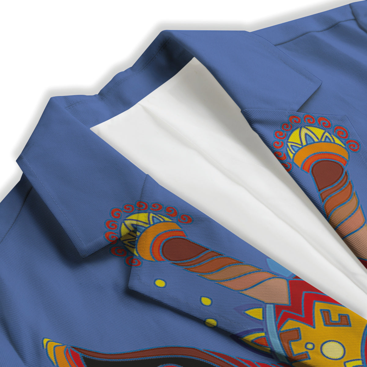 Portrait Giraffe Colorful Print Women's Blazer-grizzshop