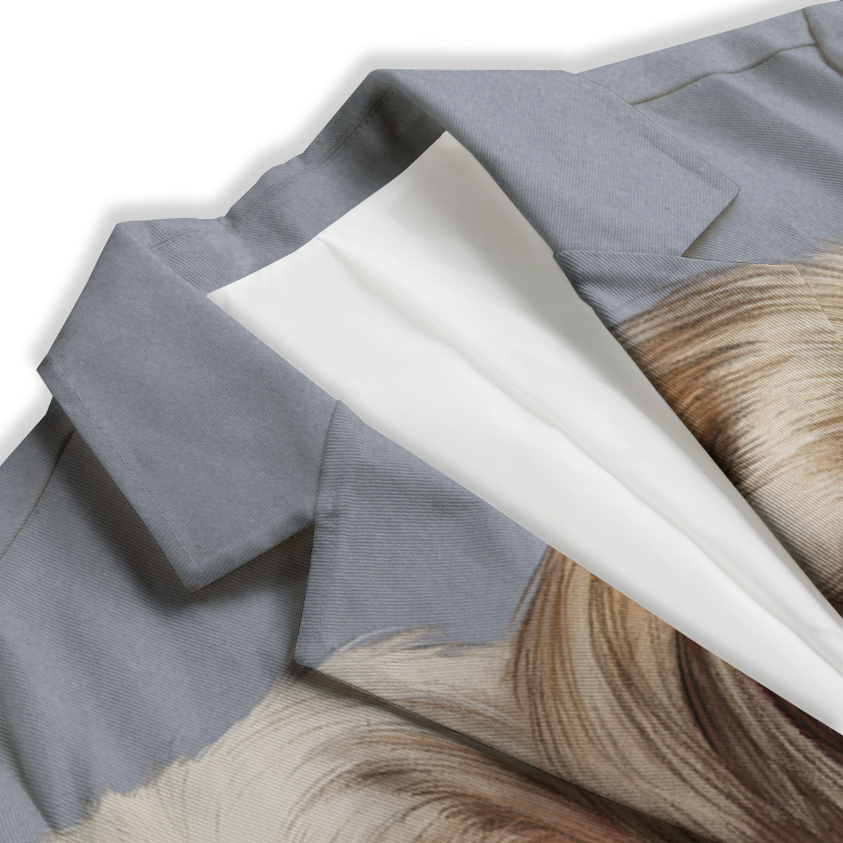 Portrait Shih Tzu Print Women's Blazer-grizzshop