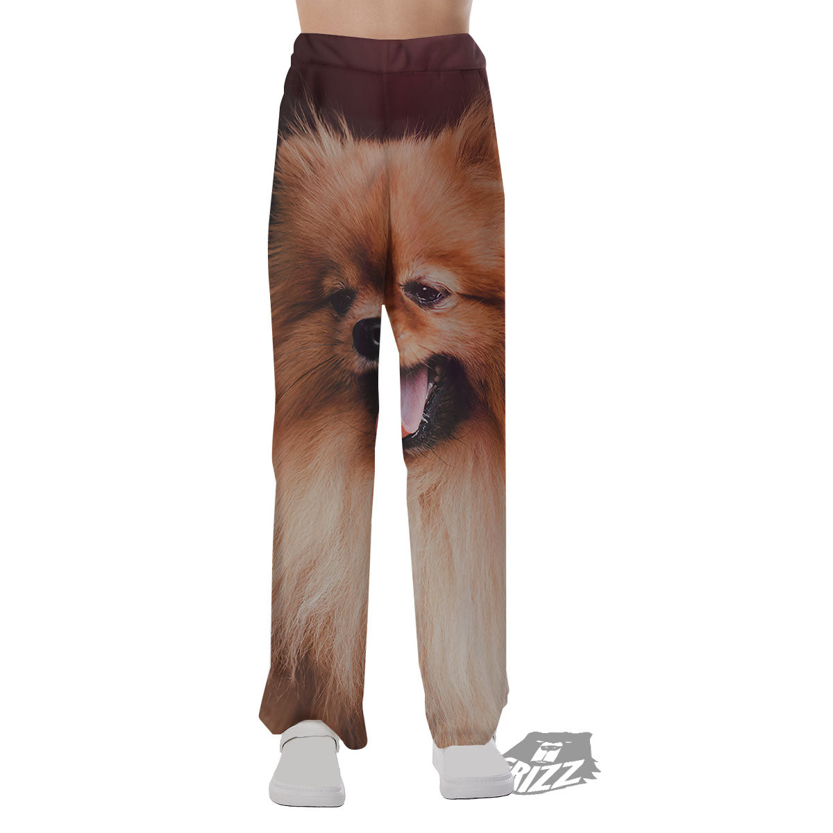 Portrait Vintage Pomeranian Pajama Pants-grizzshop
