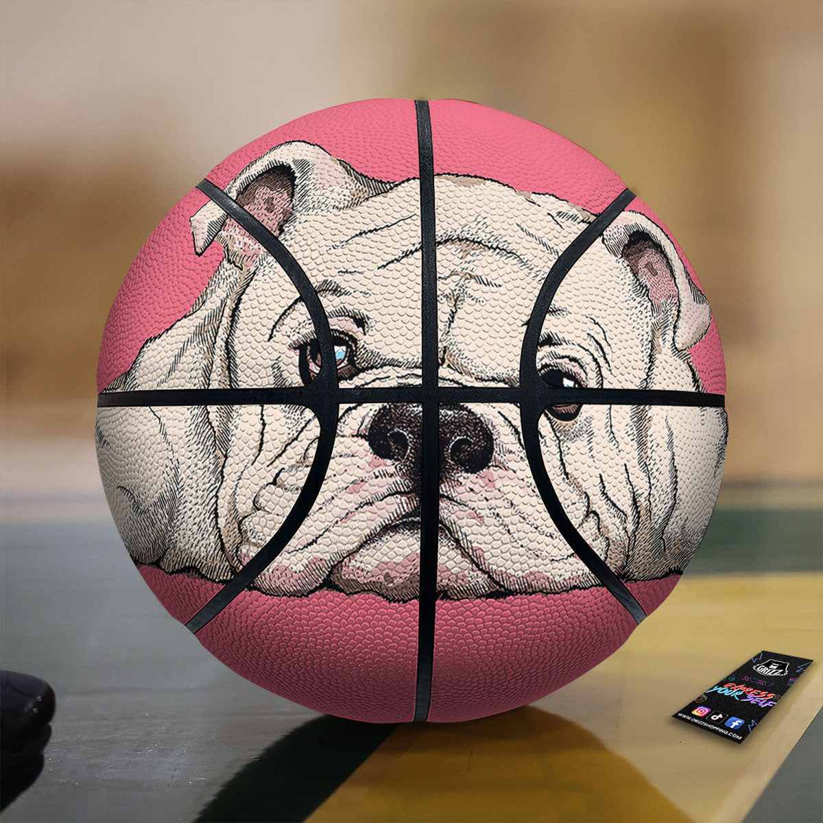 Rainbow Plaid LGBT Pride Print Pattern Basketball