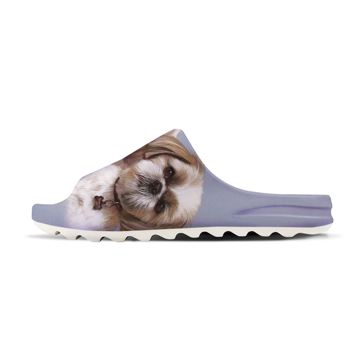 Portrait Shih Tzu Print Sandals-grizzshop