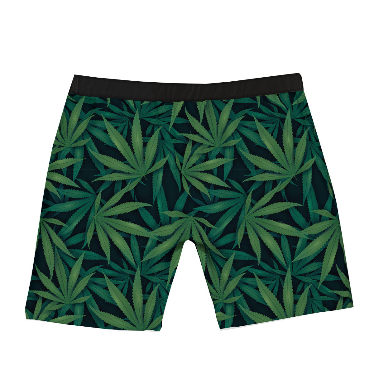 Pot Leaf Print Pattern Boxer Briefs-grizzshop
