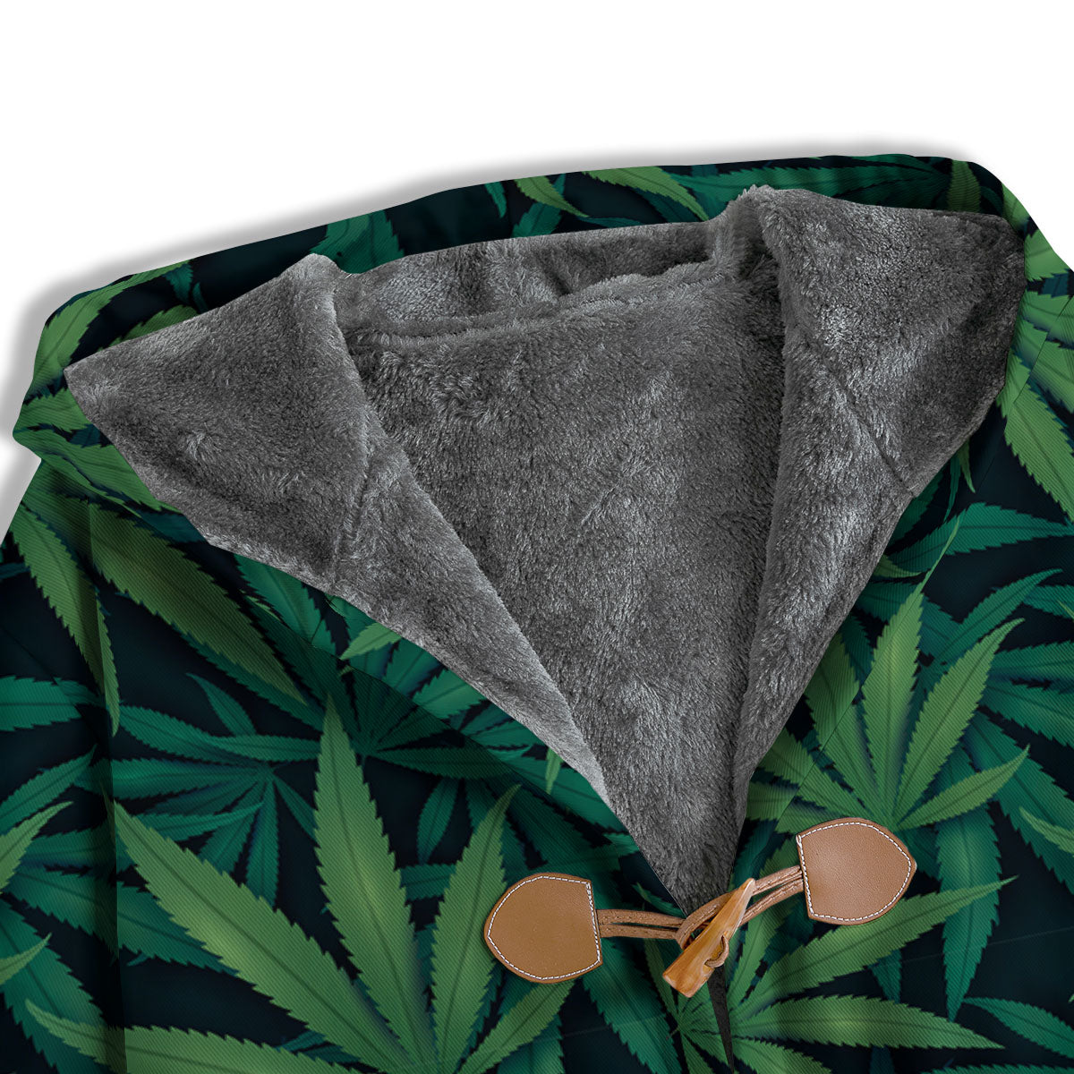 Pot Leaf Print Pattern Men's Windbreaker Jacket-grizzshop