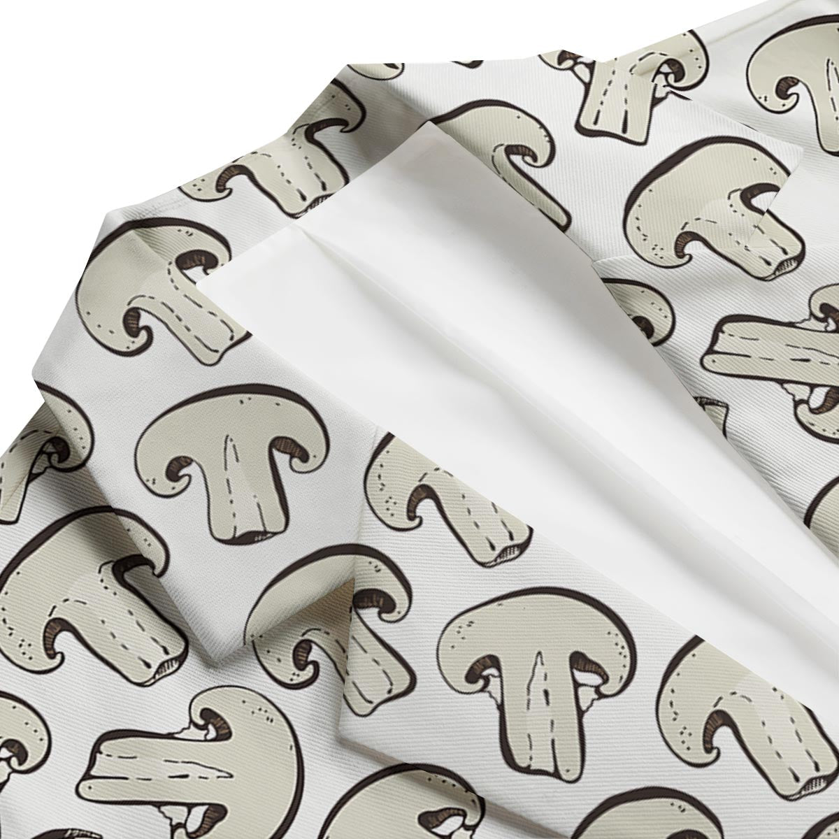 Print Pattern Mushroom Men's Blazer-grizzshop