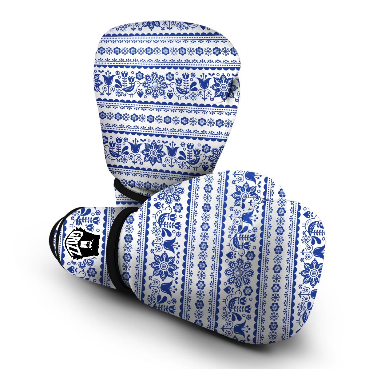 Print Pattern Swedish Boxing Gloves-grizzshop