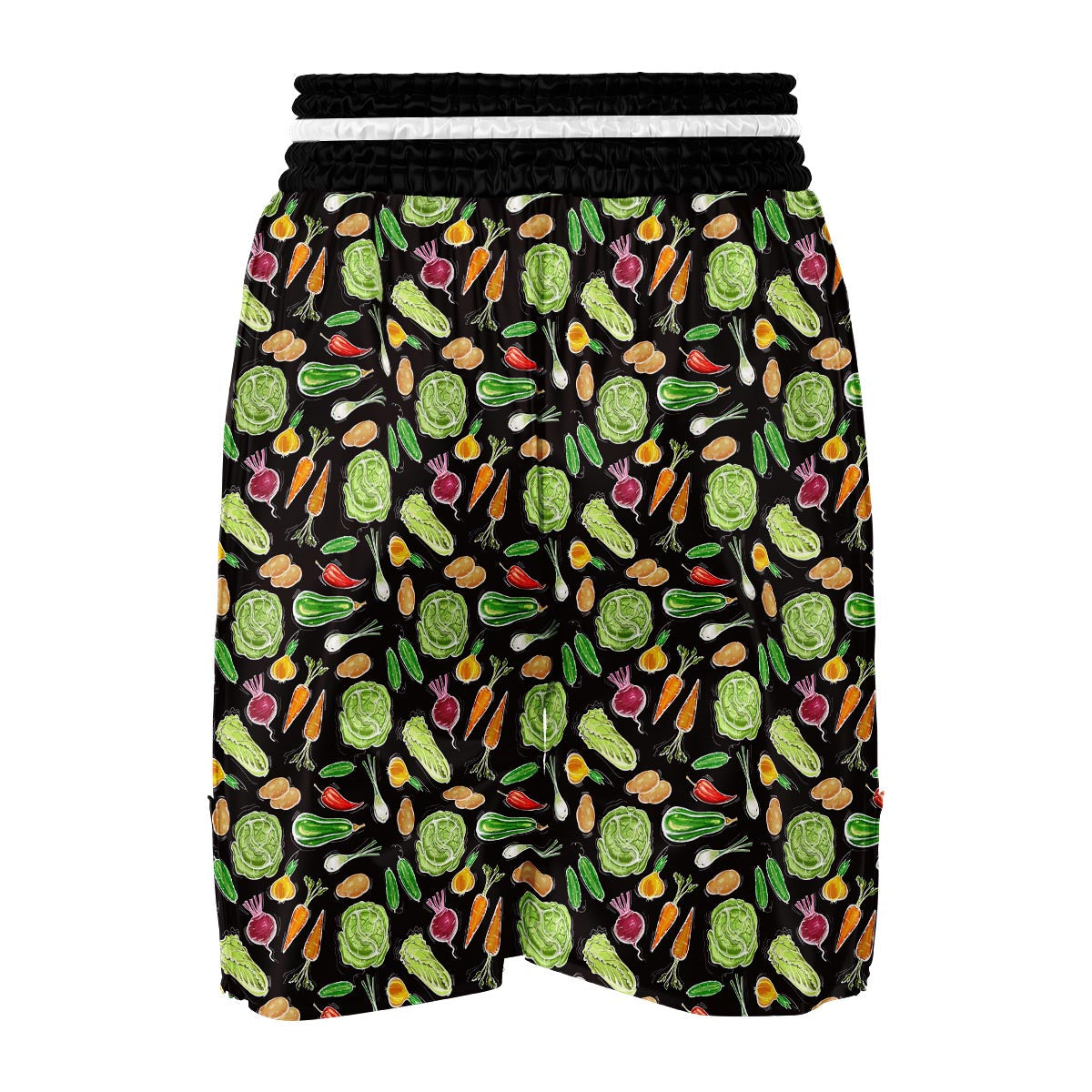 Print Pattern Vegan Boxing Shorts-grizzshop