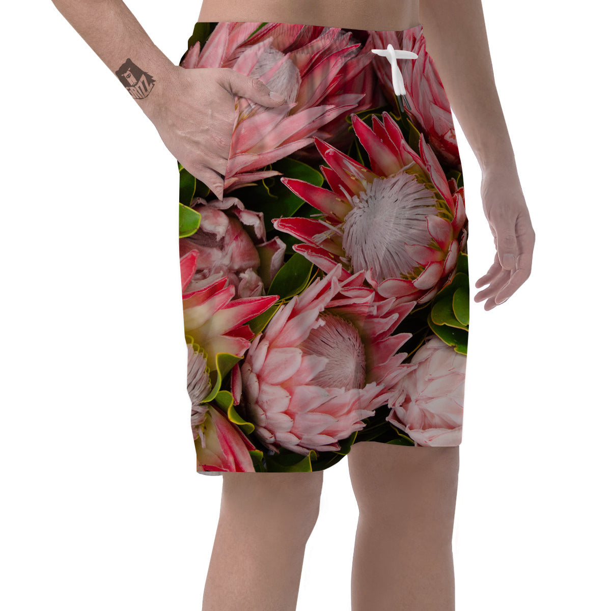 Proteas Bunches Print Men's Shorts-grizzshop